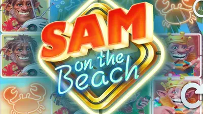 sam on the beach